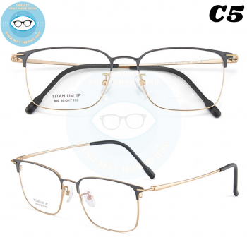 Gọng kim loại nam mã 995